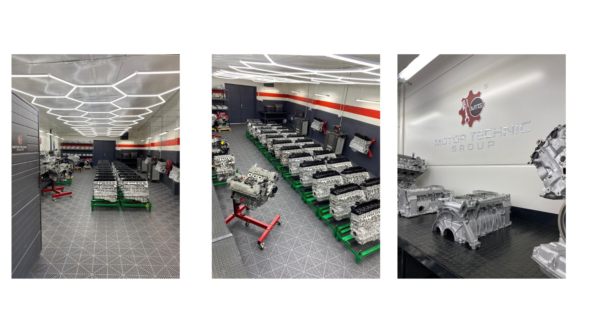 Engine overhaul workshop